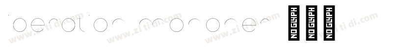 liberation mononer字体转换